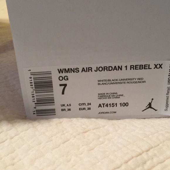 Nike air Jordan Rebel XX - Picture 6 of 7